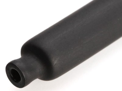 3:1 heat shrink combustion-resistant black adhesive tubing