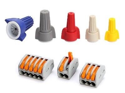 Insulated clamps, WAGO terminals