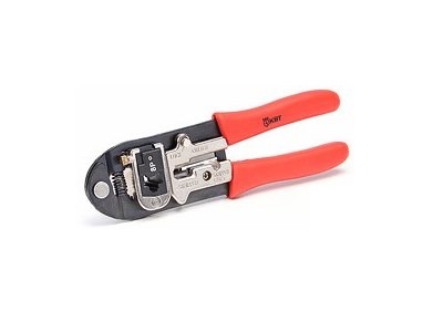 Кримпер со сменными модулями для обжима RJ-45, RJ-12, RJ-11 JT-01A