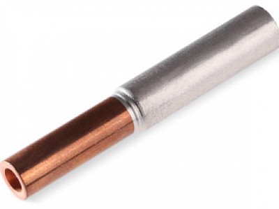 Copper-aluminum end sleeve cable crimps