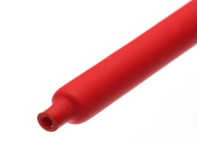 3:1 heat shrink combustion-resistant red adhesive tubing
