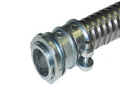 RKnH threaded mounting element with male thread and clamp