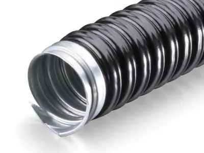 Металлорукав герметичный в ПВХ изоляции Р3-ЦПнг-LS 15 (Fortisflex)